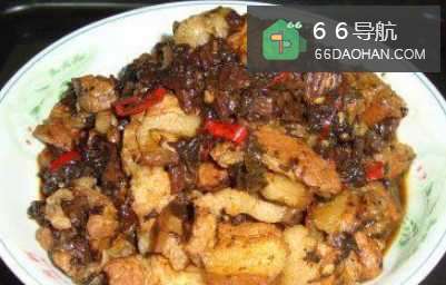 梅菜肉的家常做法