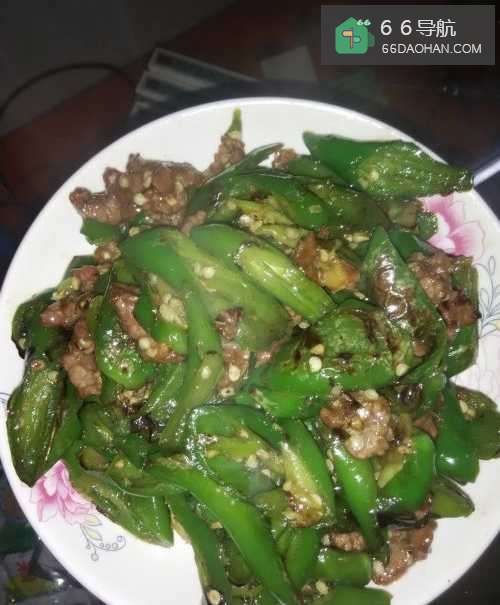 家常菜-青椒炒牛肉做法