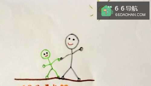 父亲节简单画
