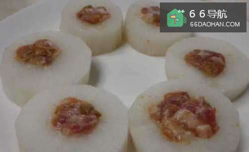 怎么样处理出家常菜系列之酱烧萝卜镶肉