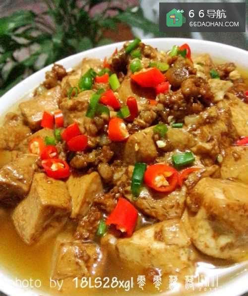 鱼香肉末嫩豆腐——美味家常菜