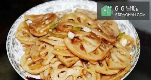 藕的家常做法——蒜香藕片的做法